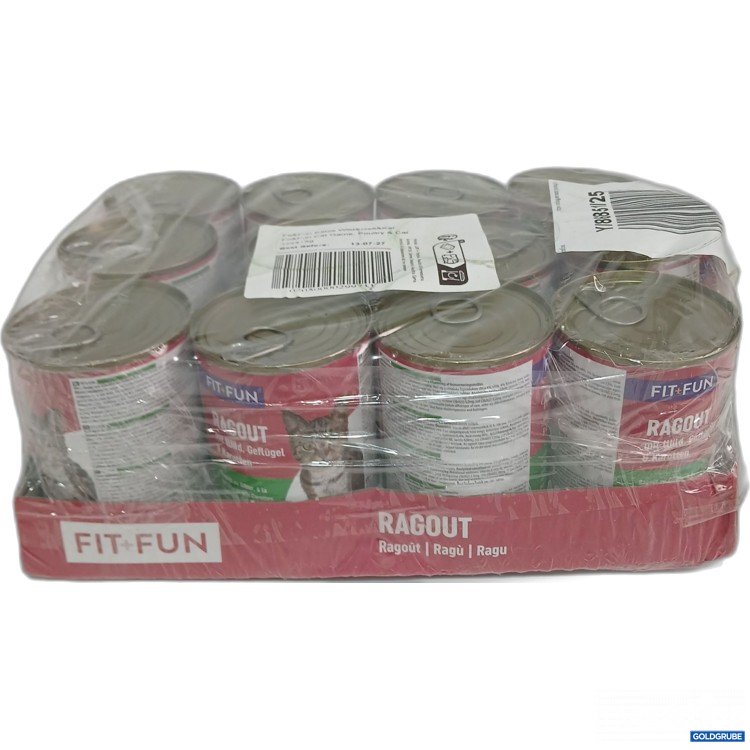 Artikel Nr. 957674: Fit+Fun Ragout Wild&Geflügel&Karotten  12x415g 