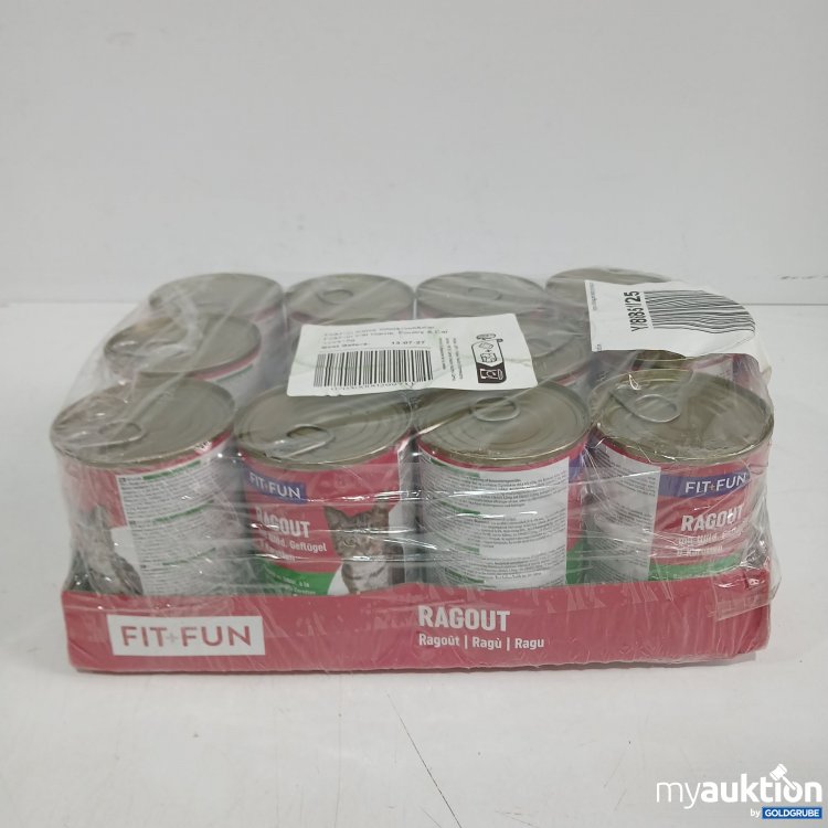 Artikel Nr. 957674: Fit+Fun Ragout Wild&Geflügel&Karotten  12x415g 