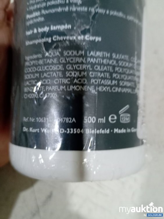 Artikel Nr. 980674: ALCINA hair & body shampoo für Männer 500ml