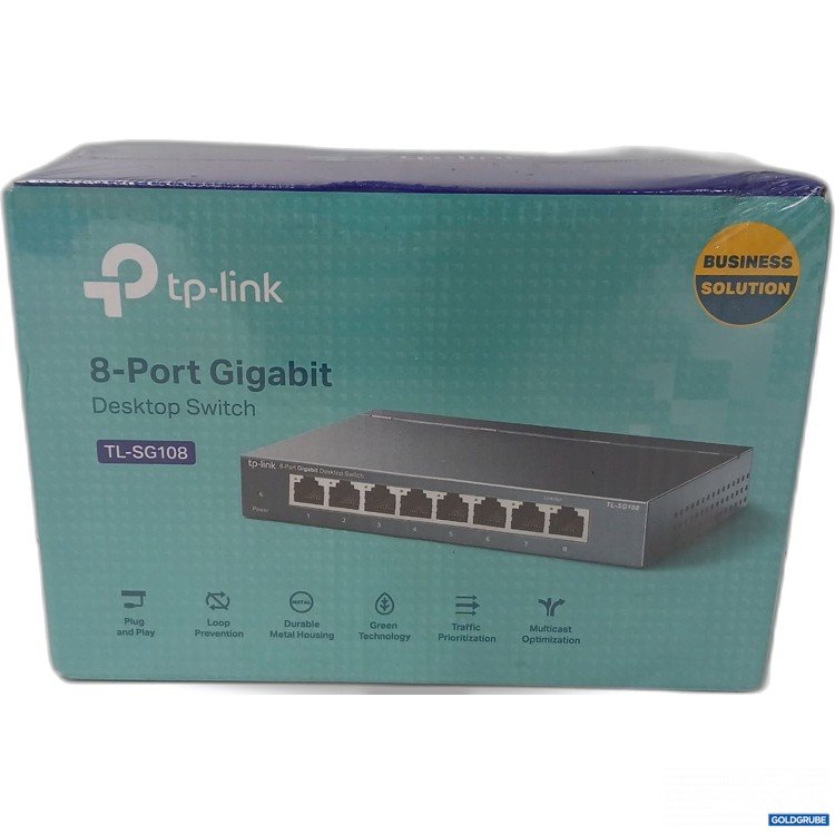 Artikel Nr. 985674: tp-Link 8-Port Gigqbit Desktop Switch TL-SG108