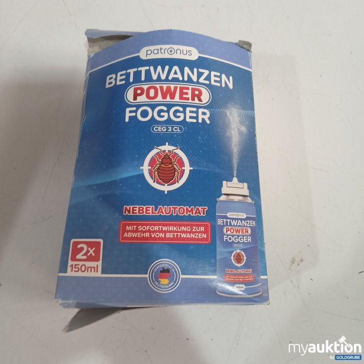 Artikel Nr. 986674 Artikel Nr. 986674: Patronus Bettwanzen Power Fogger 2x150ml