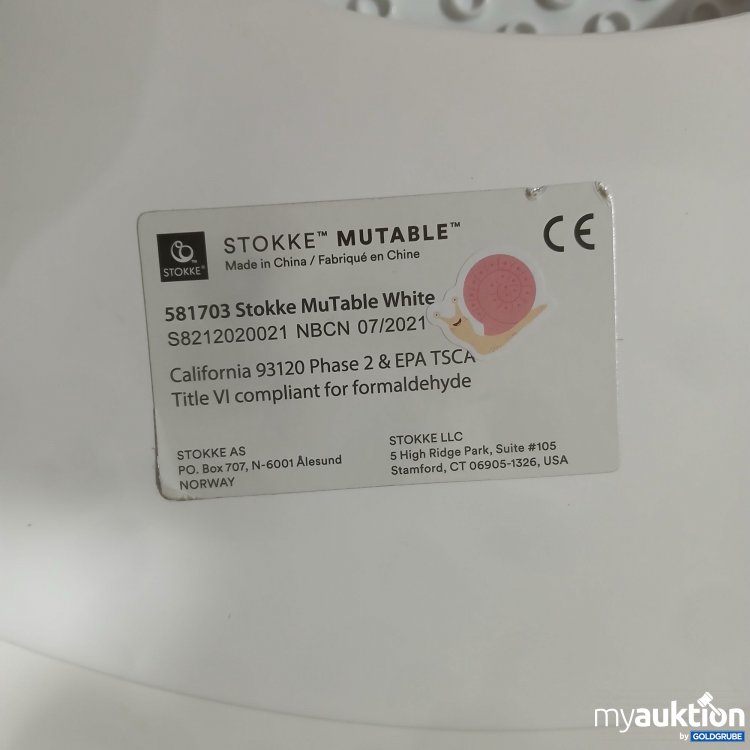Artikel Nr. 994674: STOKKE MUTABLE Kinder Tisch 