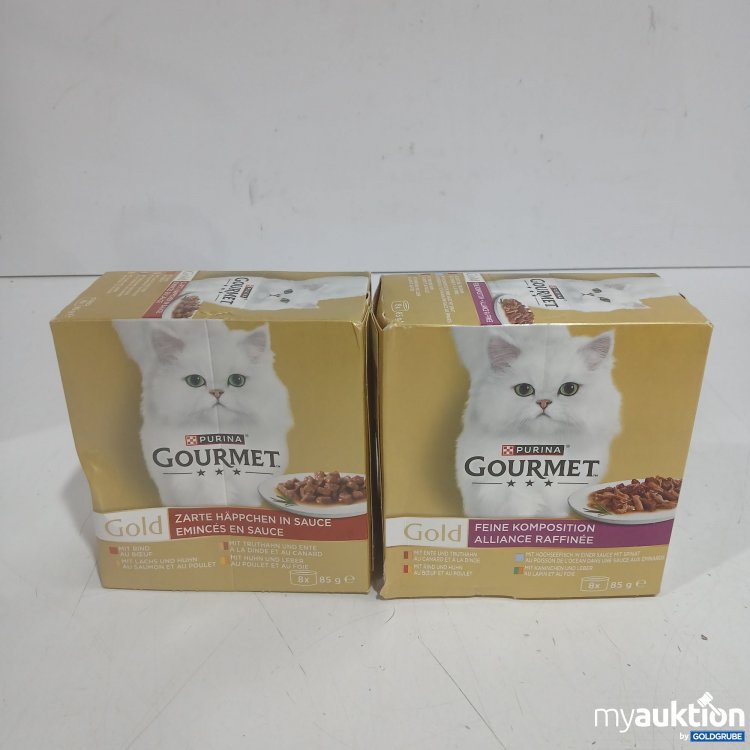 Artikel Nr. 996674: Purina Gourmet zarte Häppchen & Feine Komposition je 8x85g 