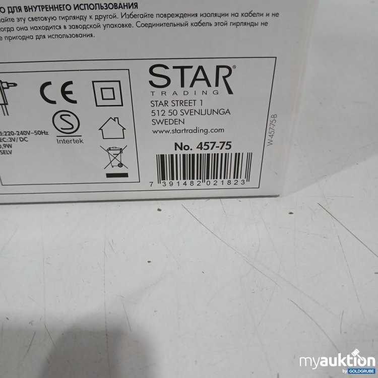 Artikel Nr. 447675: STAR GLOW GLASSBALL 15 CM 40 LED