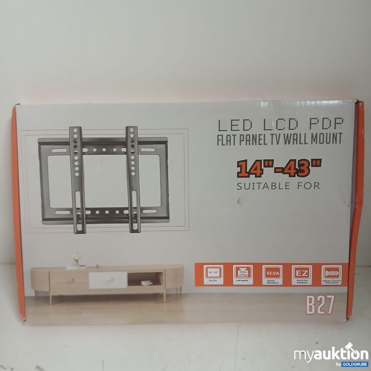 Artikel Nr. 877675: Flat Panel TV Wall Mount B27 14"-43"