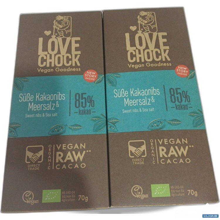 Artikel Nr. 885675 Artikel Nr. 885675: Love Chock Süße Kakaonibs Meersalz je 70g