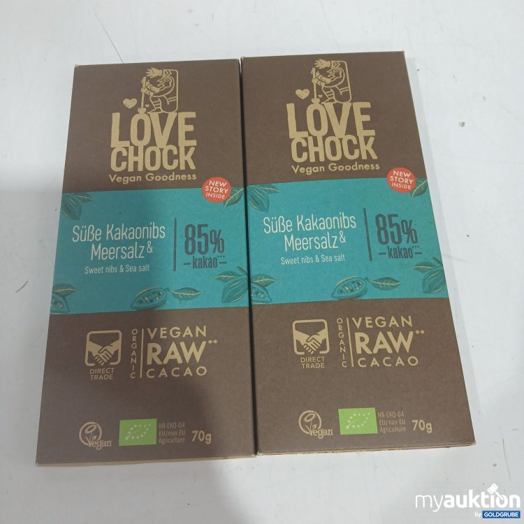 Artikel Nr. 885675 Artikel Nr. 885675: Love Chock Süße Kakaonibs Meersalz je 70g