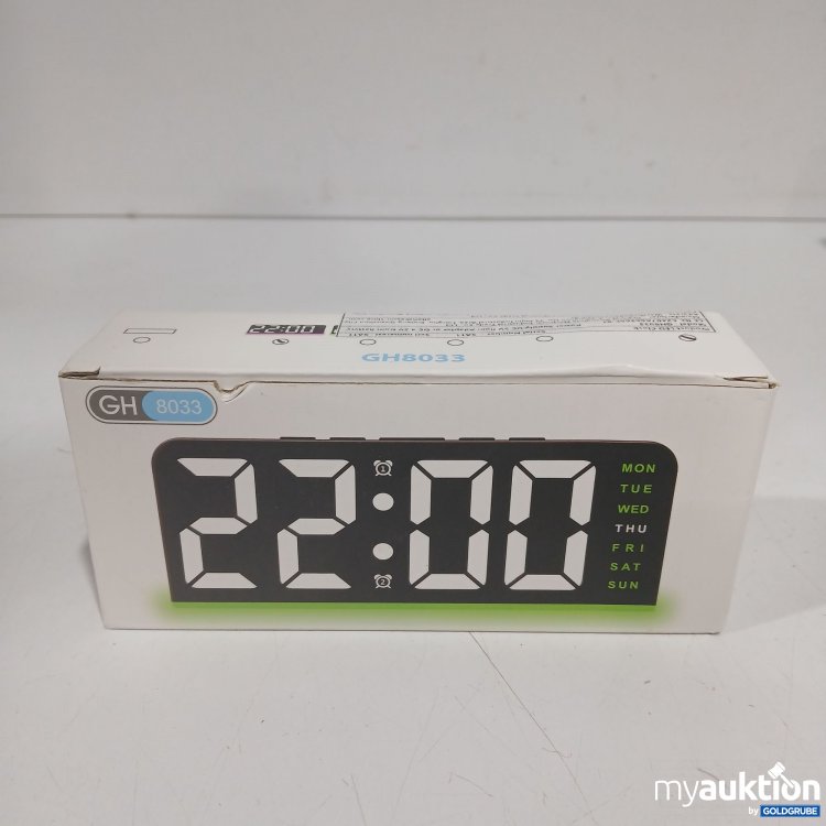 Artikel Nr. 899675: GH8033 Wecker 