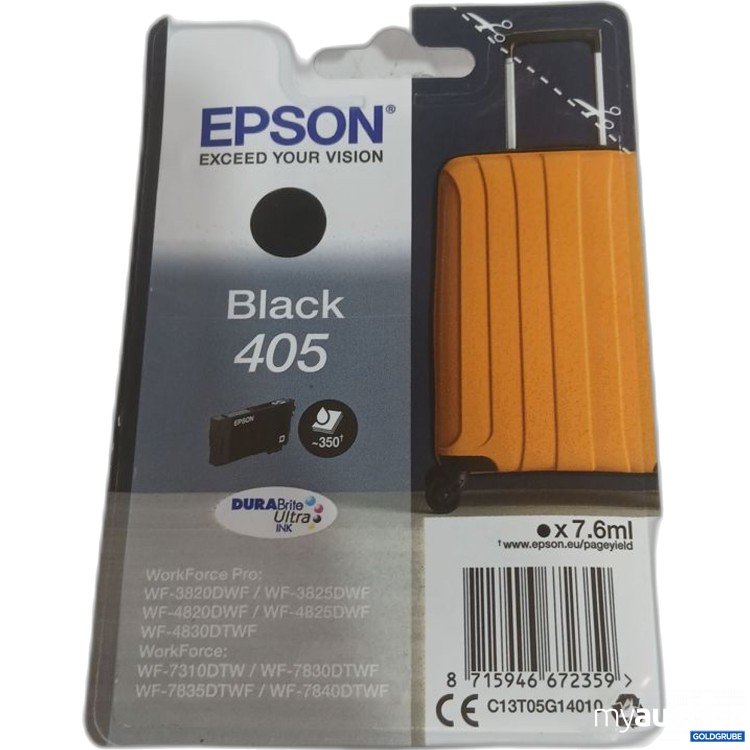 Artikel Nr. 910675: Epson Black 405 Tintenpatrone 7,6ml