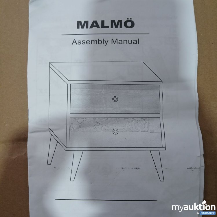 Artikel Nr. 921675: MALMÖ Nachttisch 
Ca 56×45 cm