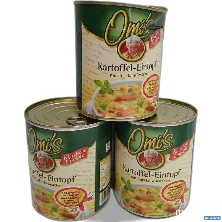 Artikel Nr. 950675: Omi's Kartoffel-Eintopf mit Cocktailwürstchen 3×800G