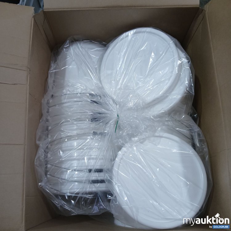 Artikel Nr. 951675: Kunststoff Eimer mit Deckel weiß 20L 20Stk 