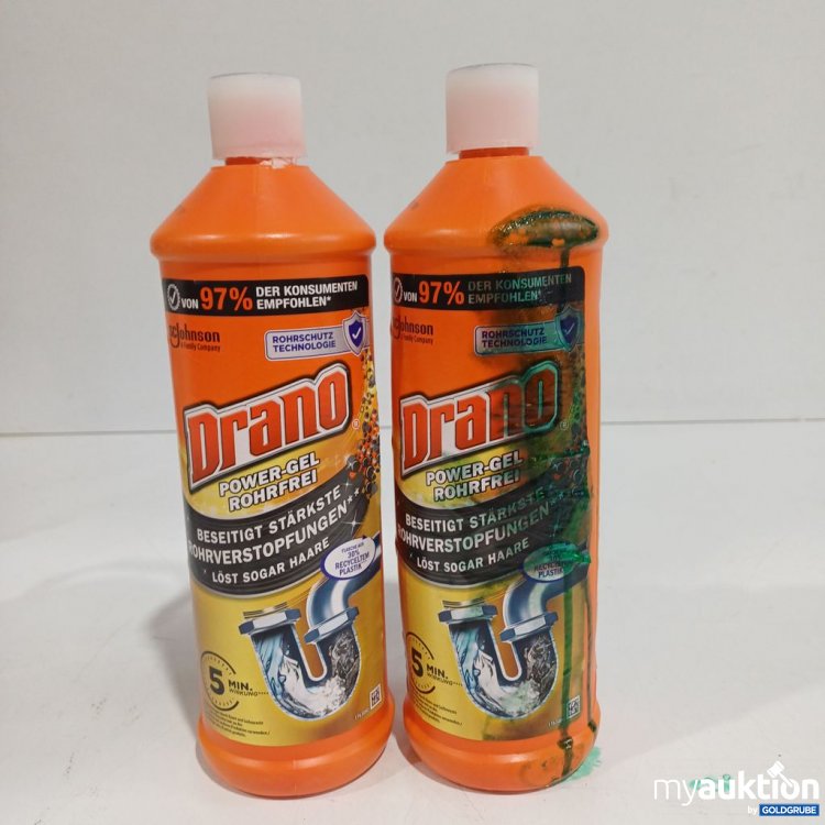 Artikel Nr. 960675: Drano Power-Gel Rohrreiniger 2x1L