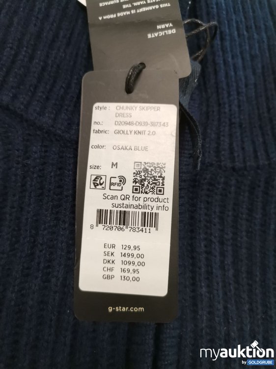 Artikel Nr. 434676 Artikel Nr. 434676: Gstar Raw Strickkleid leicht verschmutzt