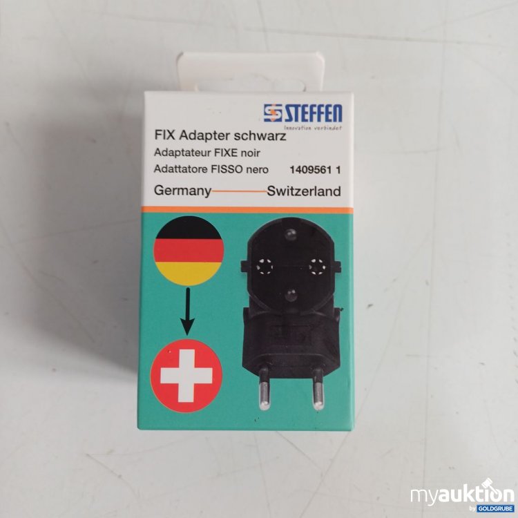 Artikel Nr. 446676 Artikel Nr. 446676: STEFFEN FIX Adapter schwarz