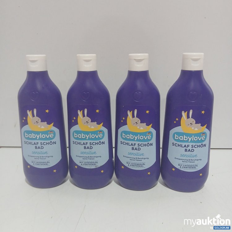 Artikel Nr. 460676: Babylove Schlaf schön Bad sensitive 4x500ml