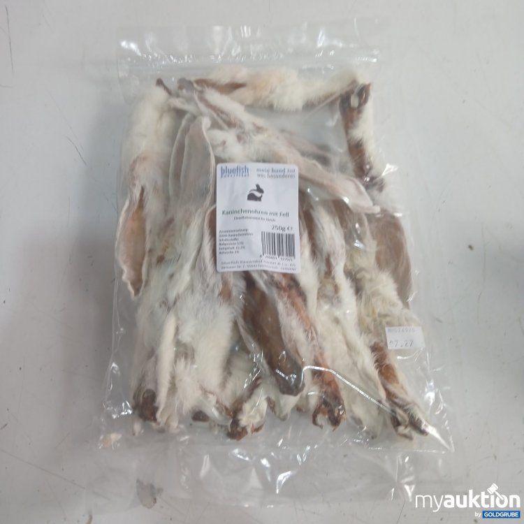 Artikel Nr. 468676: bluefish Kaninchnohren mit Fell 250 g