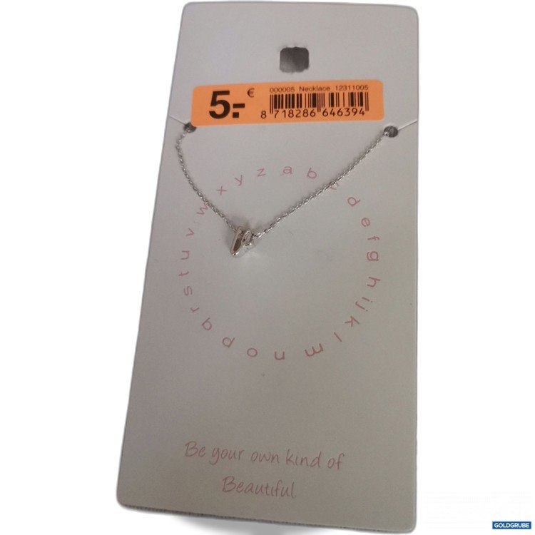 Artikel Nr. 689676: Halskette mit Buchstabe v