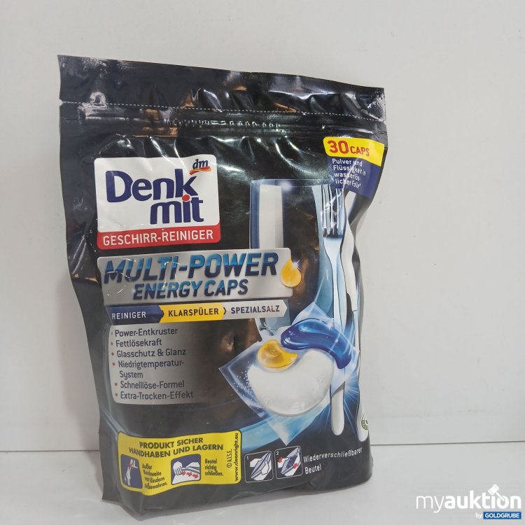 Artikel Nr. 843676 Artikel Nr. 843676: Denk mit Geschirr-Reiniger Multi Power Energy Caps 30Stk