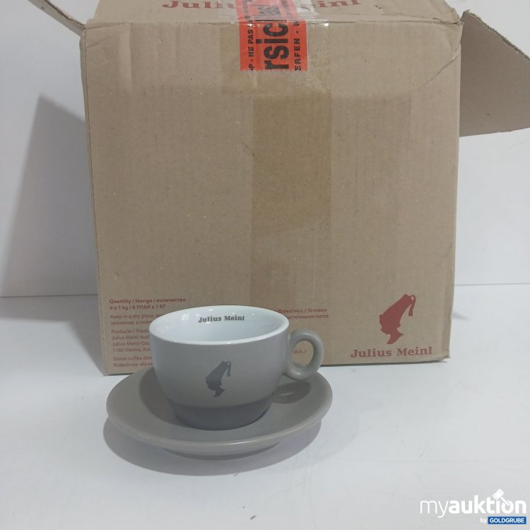 Artikel Nr. 854676: Julius Meinl Kaffeetassen mit Unterteller 