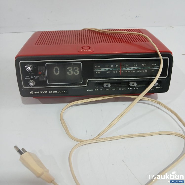 Artikel Nr. 872676 Artikel Nr. 872676: Siemens Wecker Radio / Sanyo Sterocast Radio