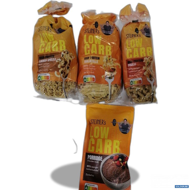 Artikel Nr. 889676: Steiners Low Carb diverse Artikel 3x250g 1x180g 