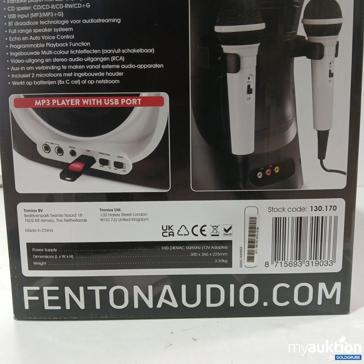 Artikel Nr. 921676: Fenton SBS30W