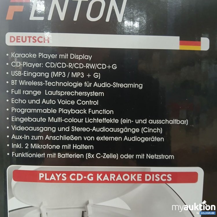 Artikel Nr. 921676: Fenton SBS30W