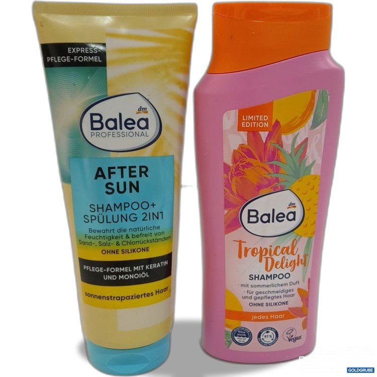 Artikel Nr. 953676: Balea After Sun Shampoo+Spülung 2in1, Balea Tropical Delight Shampoo 1x 250ml 1x 300ml