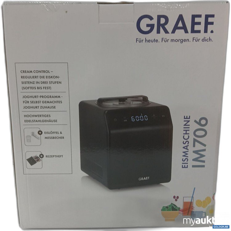Artikel Nr. 970676: Graef. Eismaschine IM706, Art.No. IM706EU