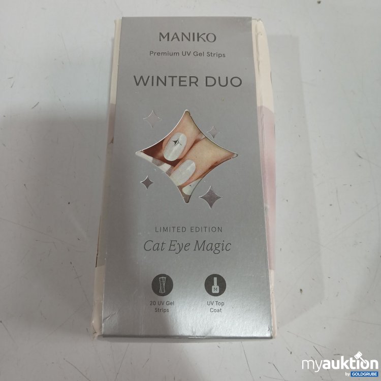 Artikel Nr. 977676: Maniko Premium UV Gel Strips Winter Duo Cat Eye Magic 