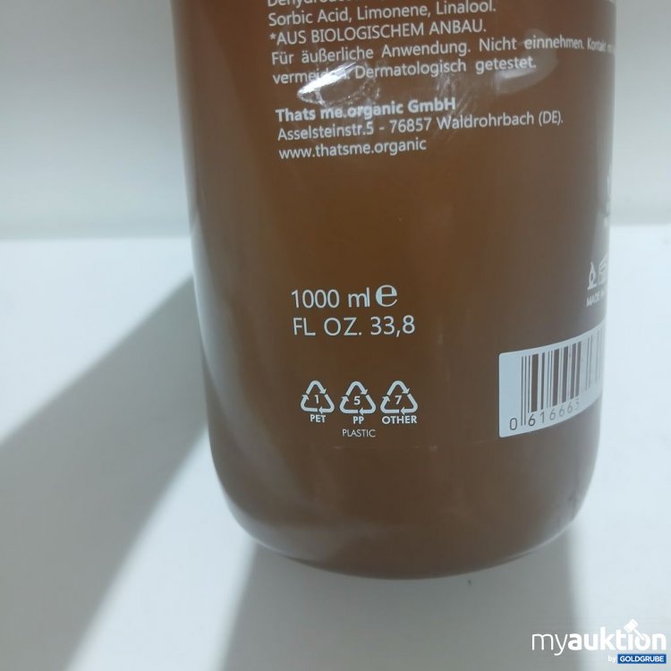 Artikel Nr. 981676 Artikel Nr. 981676: THAT'S ME ORGANIC EVERYDAY PFLEGE SHAMPOO ALOE