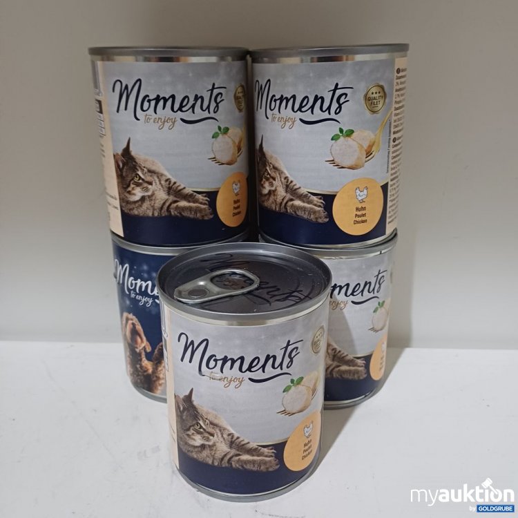 Artikel Nr. 985676 Artikel Nr. 985676: Moments Katzenfutter Huhn
5x220g