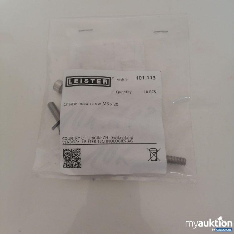 Artikel Nr. 355677 Artikel Nr. 355677: Leister Zylinderschraube M6x20