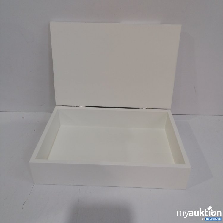 Artikel Nr. 442677: Sinsay Holz Aufbewahrungsbox weiß 21x14x5cm