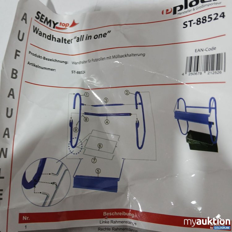Artikel Nr. 523677: Semy Wandhalter all in one  ST88524