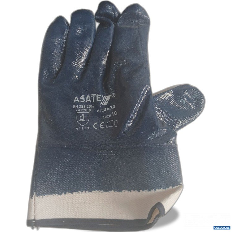 Artikel Nr. 525677: Asatex Arbeitshandschuh Modell 3420 Gr.10  12Paar 