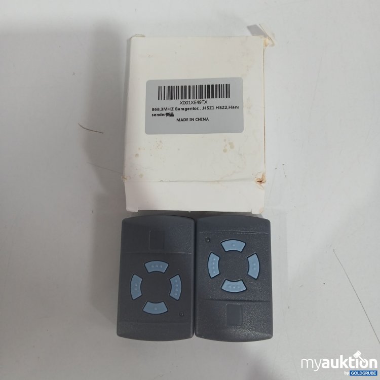 Artikel Nr. 827677: Garagentor Handsender 