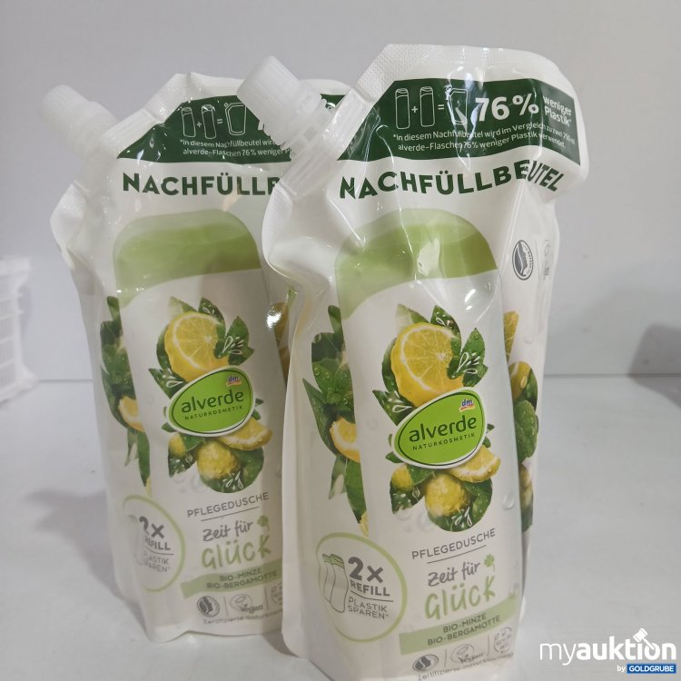 Artikel Nr. 843677 Artikel Nr. 843677: Alverde Pflegedusche Nachfüllbeutel je 500ml