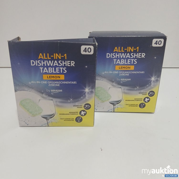 Artikel Nr. 845677: All in 1 Dishwasher 2er Pack x40 Tablets 