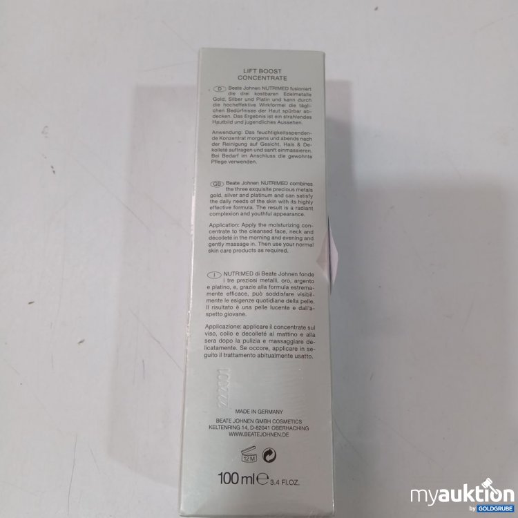 Artikel Nr. 918677: BJ Nutrimed Lift Boost Concentrate 100 ml