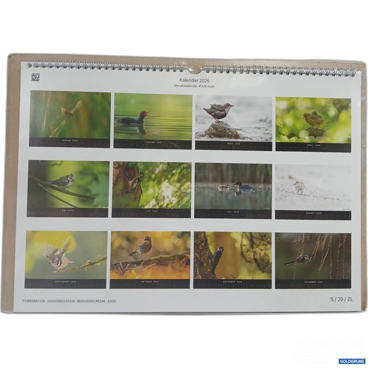 Artikel Nr. 951677: Kalender 2026 45x30 matt 