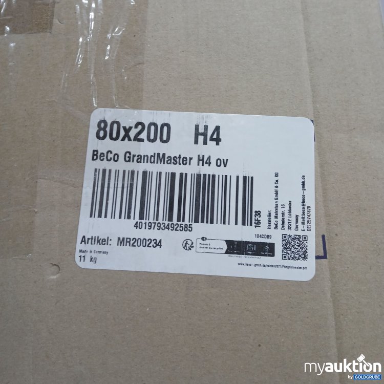 Artikel Nr. 969677: Beco GrandMaster H4 80x200 