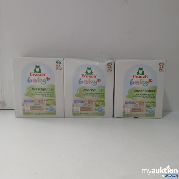 Artikel Nr. 978677: Frosch Baby Waschpulver 3×1,452Kg