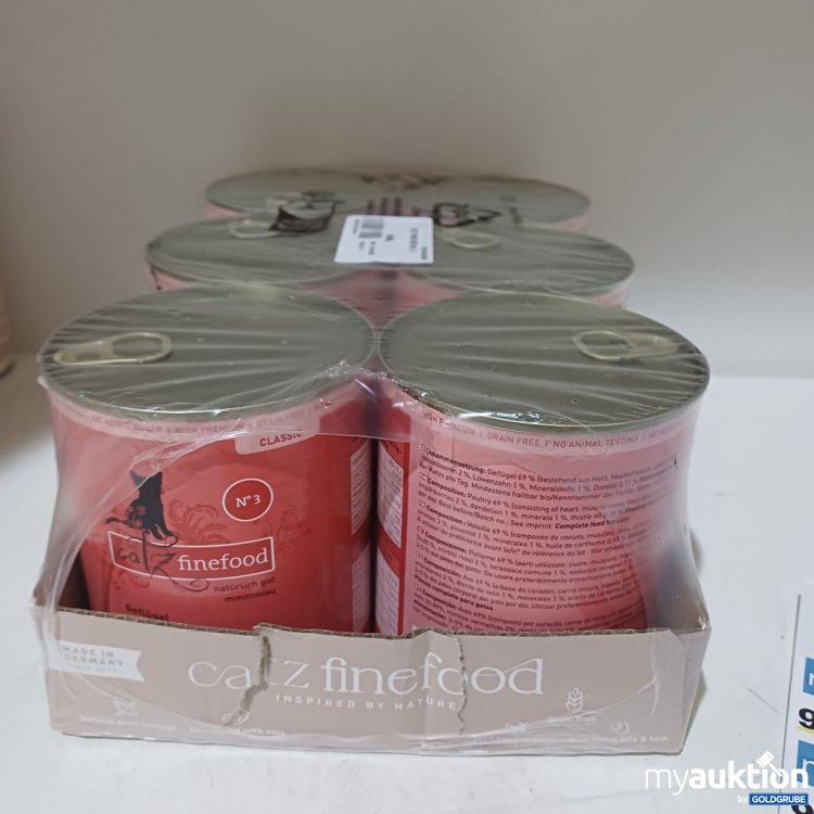 Artikel Nr. 985677: catz finefood N°3 Geflügel Katzenfutter 
6x800g