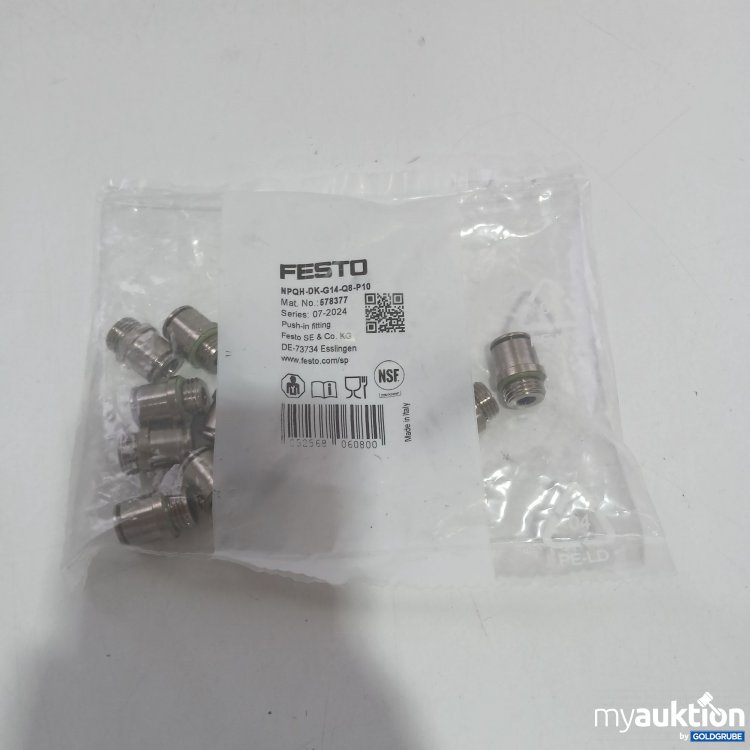 Artikel Nr. 439678 Artikel Nr. 439678: Festo Steckverbinder 578377 NPQH-DK-G14-Q8-P10