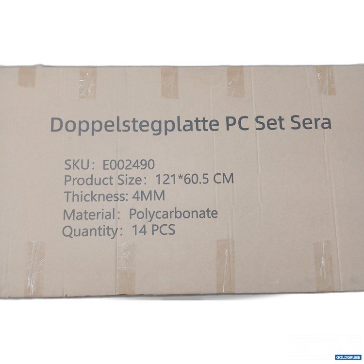 Artikel Nr. 444678: Doppelstegplatte PC Set Sera E002490 14Stk 