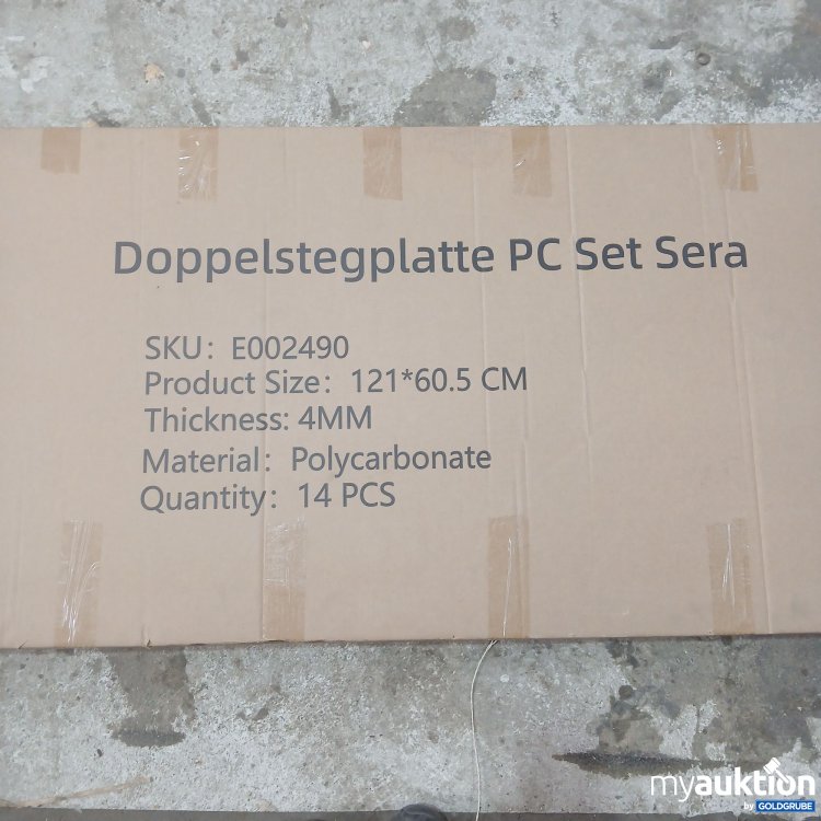 Artikel Nr. 444678: Doppelstegplatte PC Set Sera E002490 14Stk 