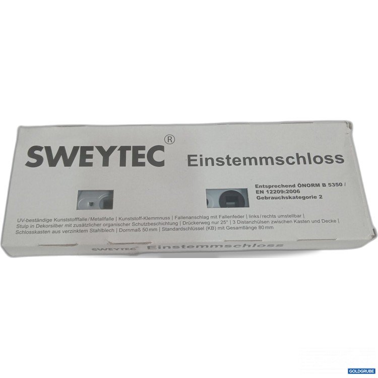 Artikel Nr. 525678: Sweytec Einstemmschloss ca 175x80x13mm