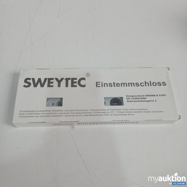 Artikel Nr. 525678: Sweytec Einstemmschloss ca 175x80x13mm